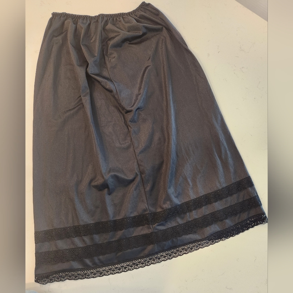 Patricia Lingerie Black Half Slip